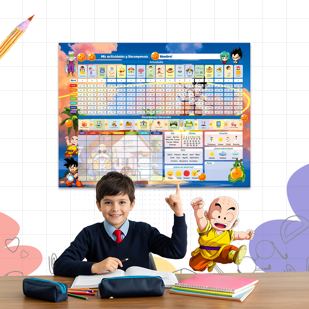 PLANNER DE HÁBITOS ESCOLARES