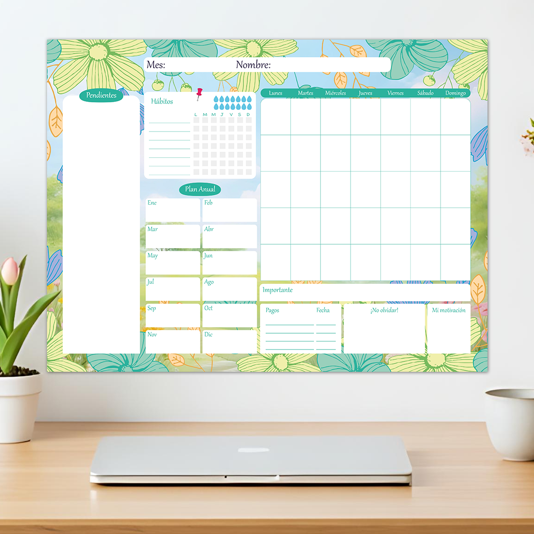 PLANNERS FLOREADOS