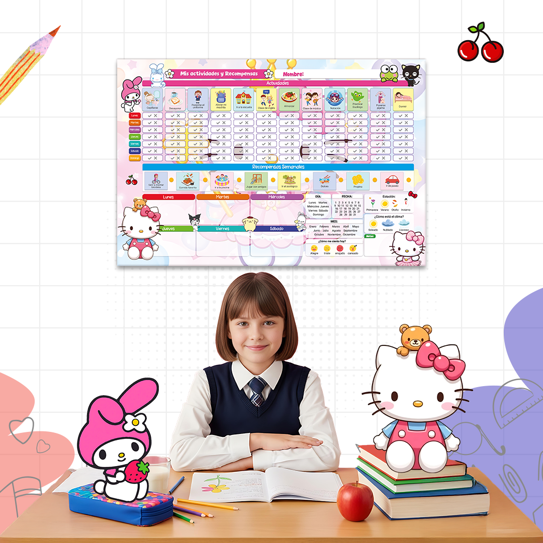 PLANNER DE HÁBITOS ESCOLARES
