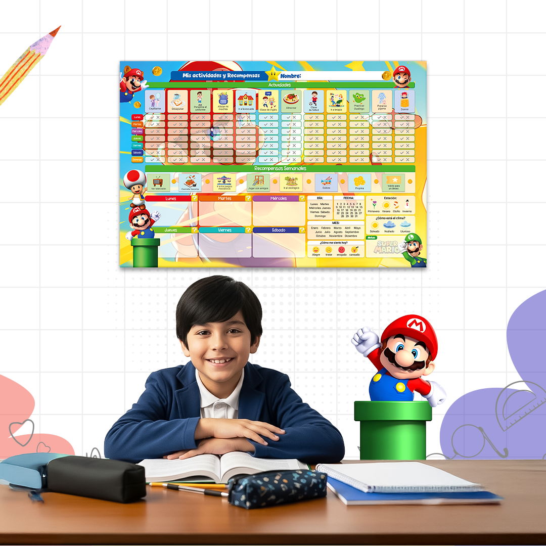 PLANNER DE HÁBITOS ESCOLARES