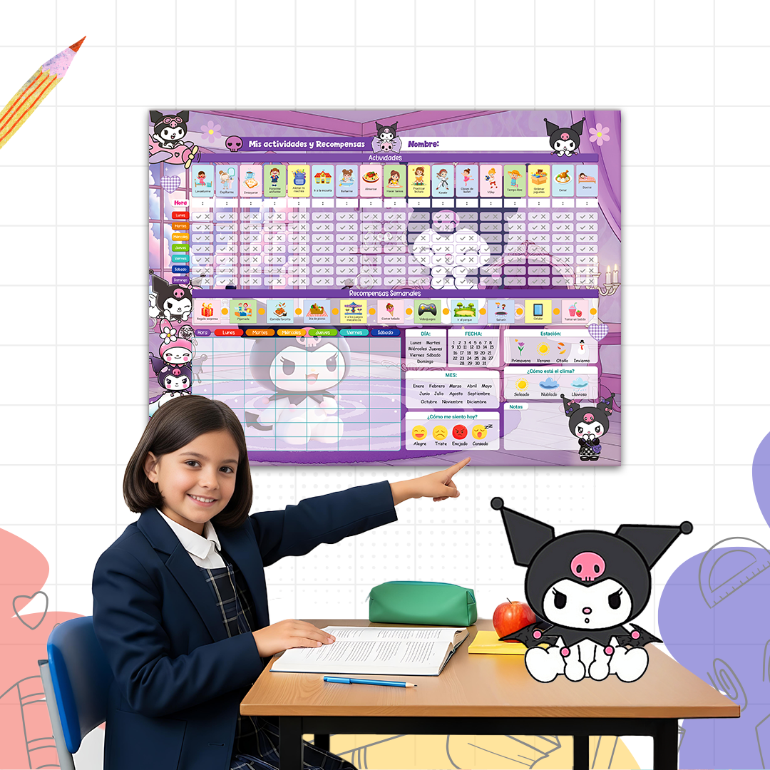 PLANNER DE HÁBITOS ESCOLARES