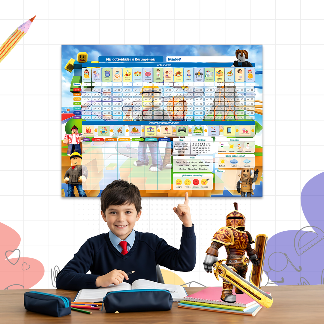 PLANNER DE HÁBITOS ESCOLARES