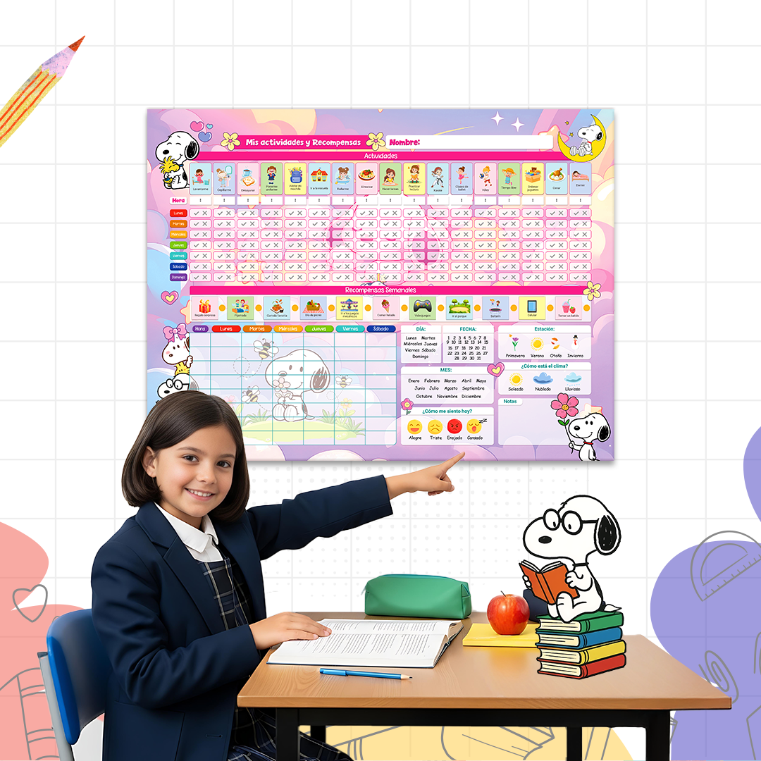 PLANNER DE HÁBITOS ESCOLARES